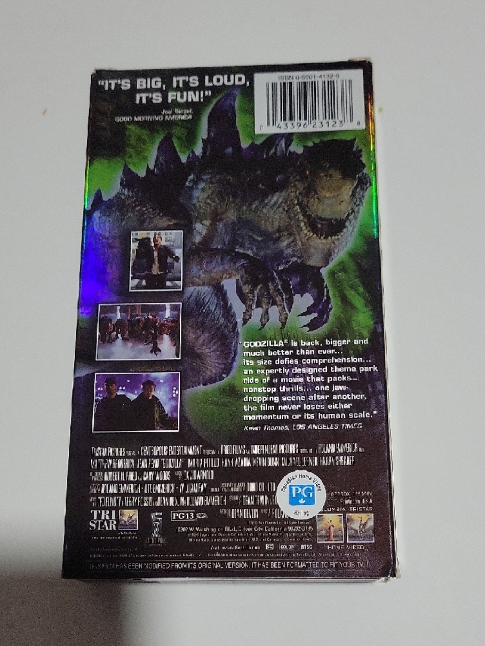 Godzilla VHS - Picture 2 of 4